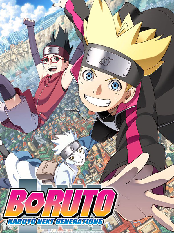 Boruto affiche anime