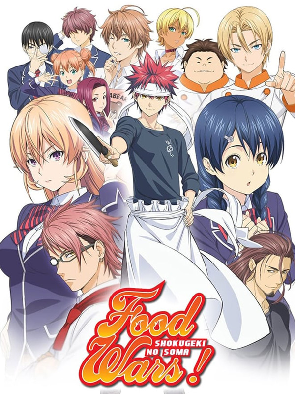 Affiche de l'anime Food wars