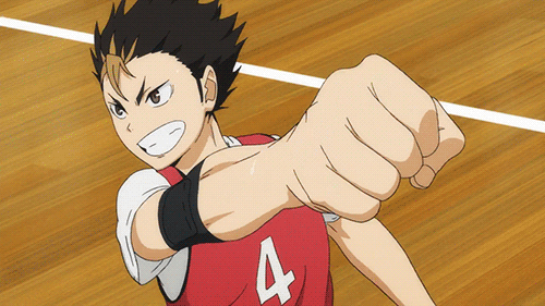 Yû Nishinoya de Haikyû!!
