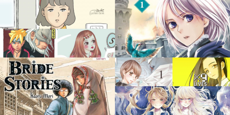 Achats mangas d'avril 2021