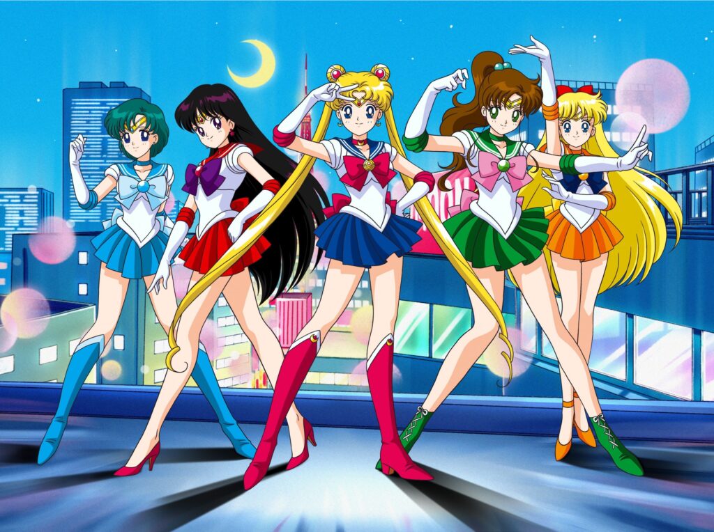 Illustration de l'anime Sailor Moon